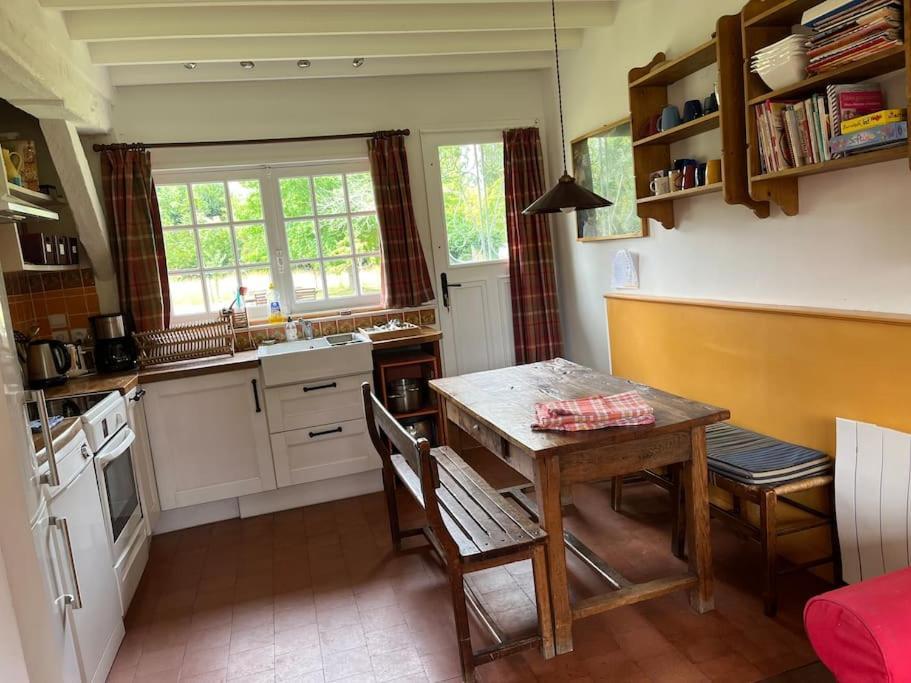 Le Colombage, Jolie Longere Pres De Giverny Eure Hardencourt-Cocherel 외부 사진
